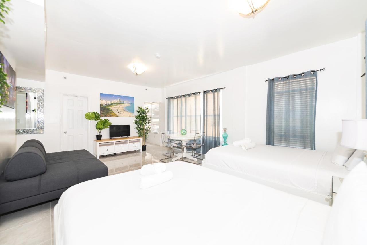 Apartments On Ocean Drive Miami Beach Bagian luar foto
