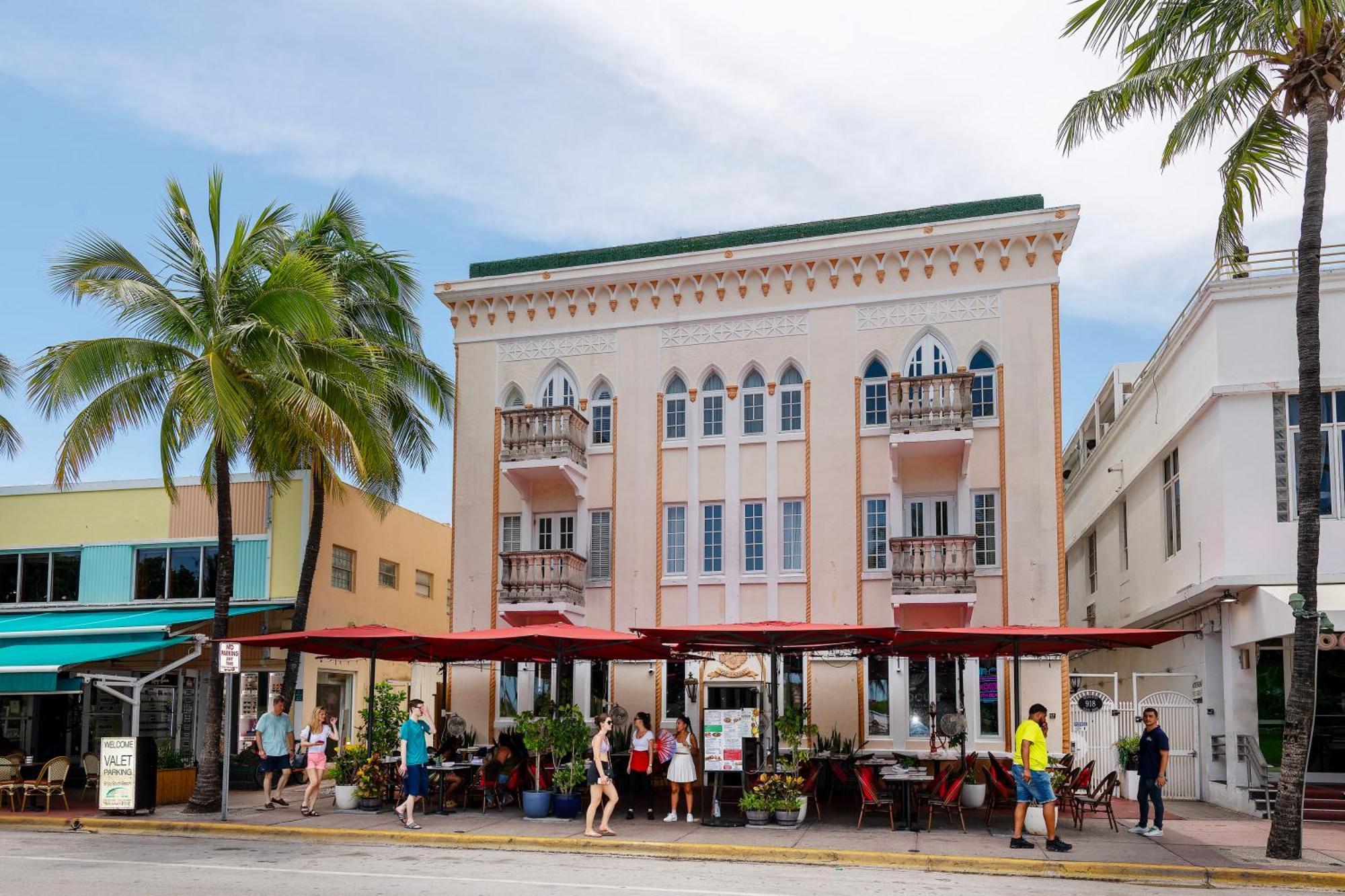 Apartments On Ocean Drive Miami Beach Bagian luar foto